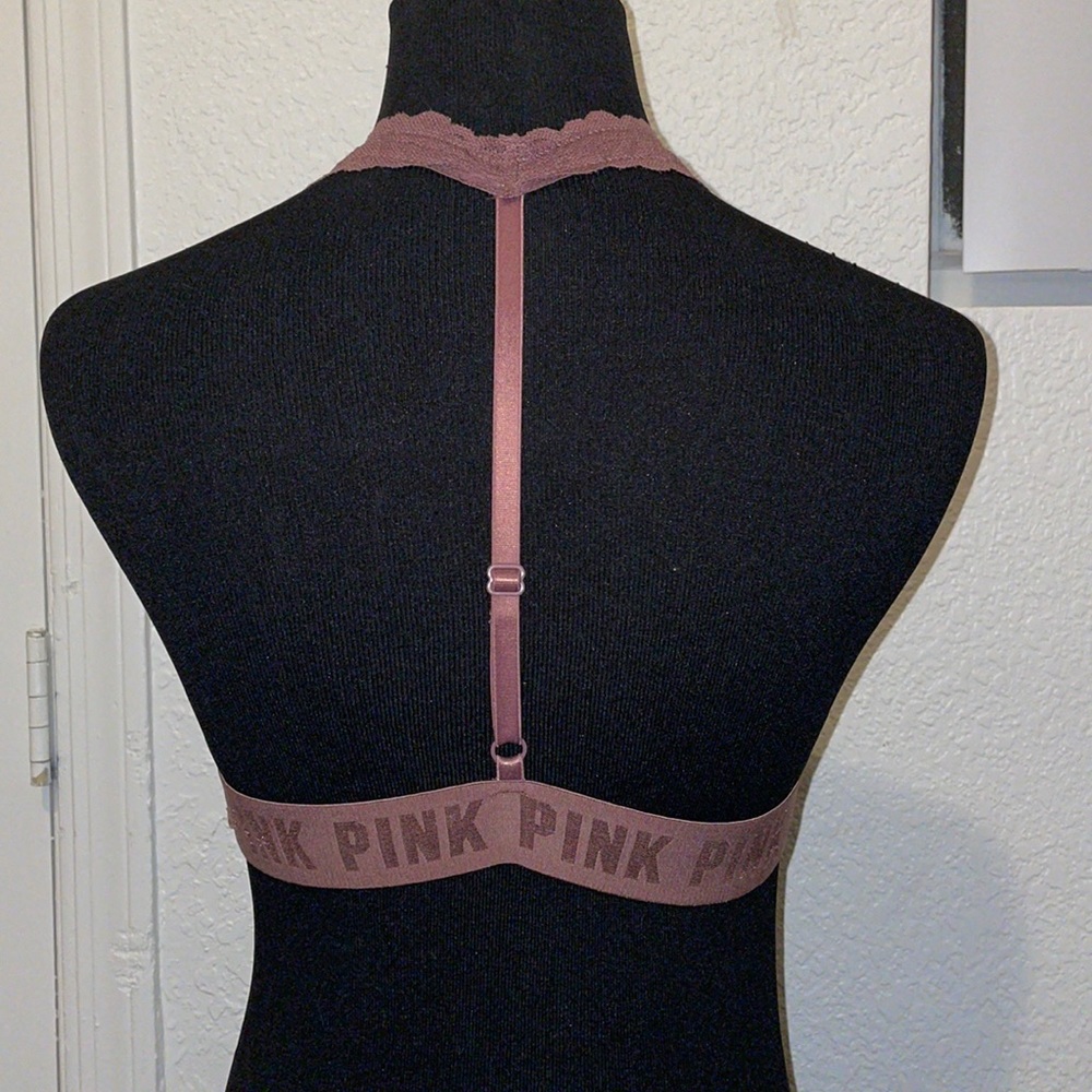 Pink Bralette/ Brown / size small